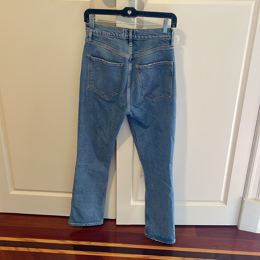 Agolde Riley High Rise Straight Crop Jeans - Picture 6 of 6